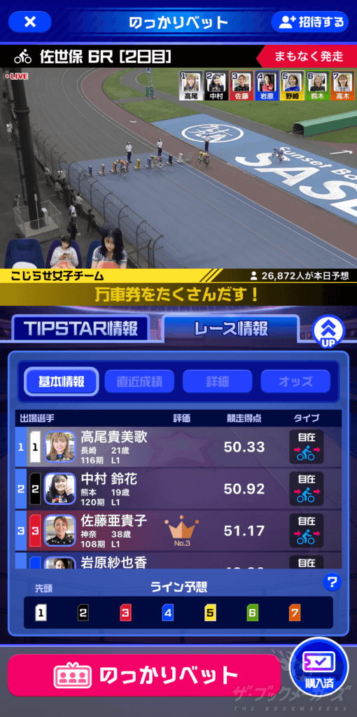 スポーツベッティングサイト・Tipstar（ミクシィ）