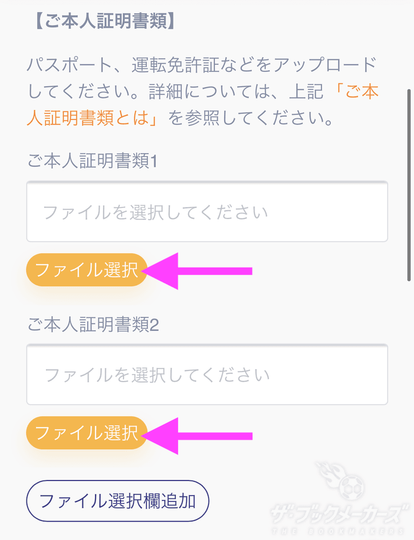 タイガーペイの本人確認、免許証をアップロード