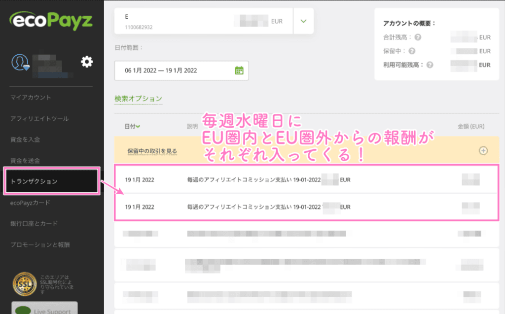 アフィリエイト報酬の受け取り方